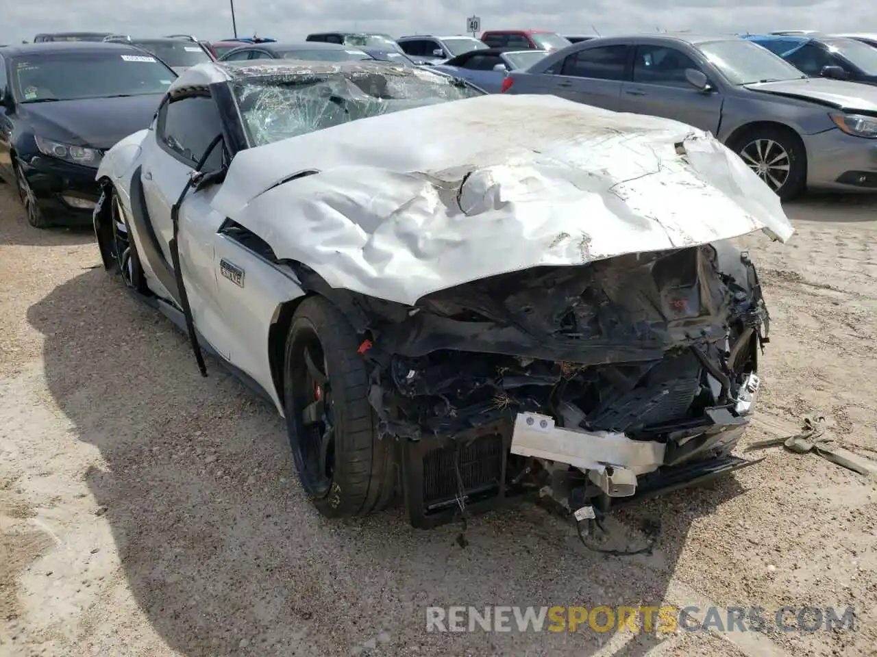 1 Photograph of a damaged car WZ1DB4C08LW026606 TOYOTA SUPRA 2020