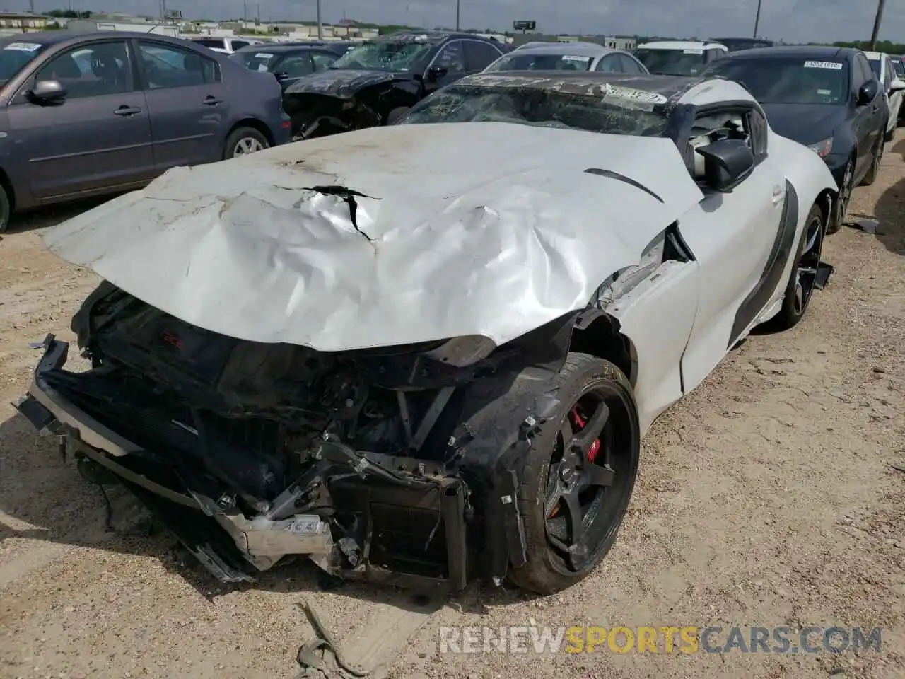 2 Photograph of a damaged car WZ1DB4C08LW026606 TOYOTA SUPRA 2020