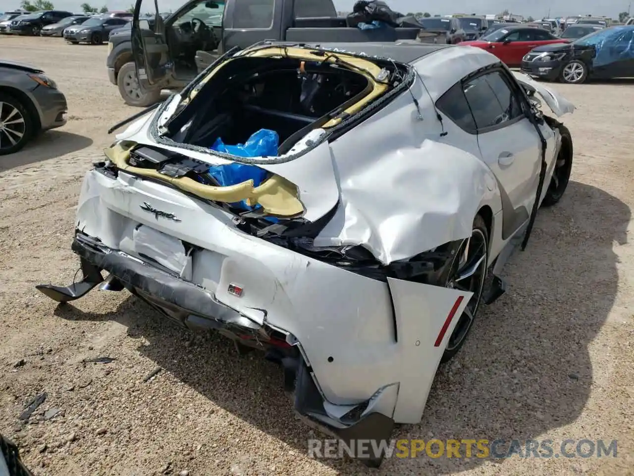 4 Photograph of a damaged car WZ1DB4C08LW026606 TOYOTA SUPRA 2020