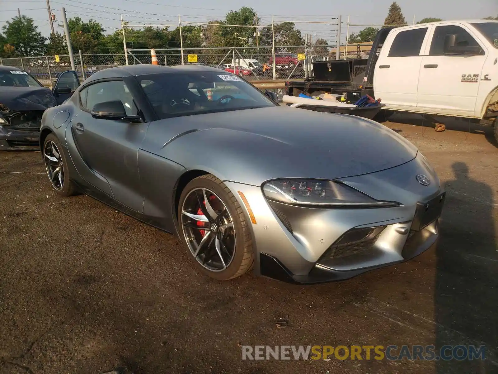 1 Photograph of a damaged car WZ1DB4C08LW033541 TOYOTA SUPRA 2020