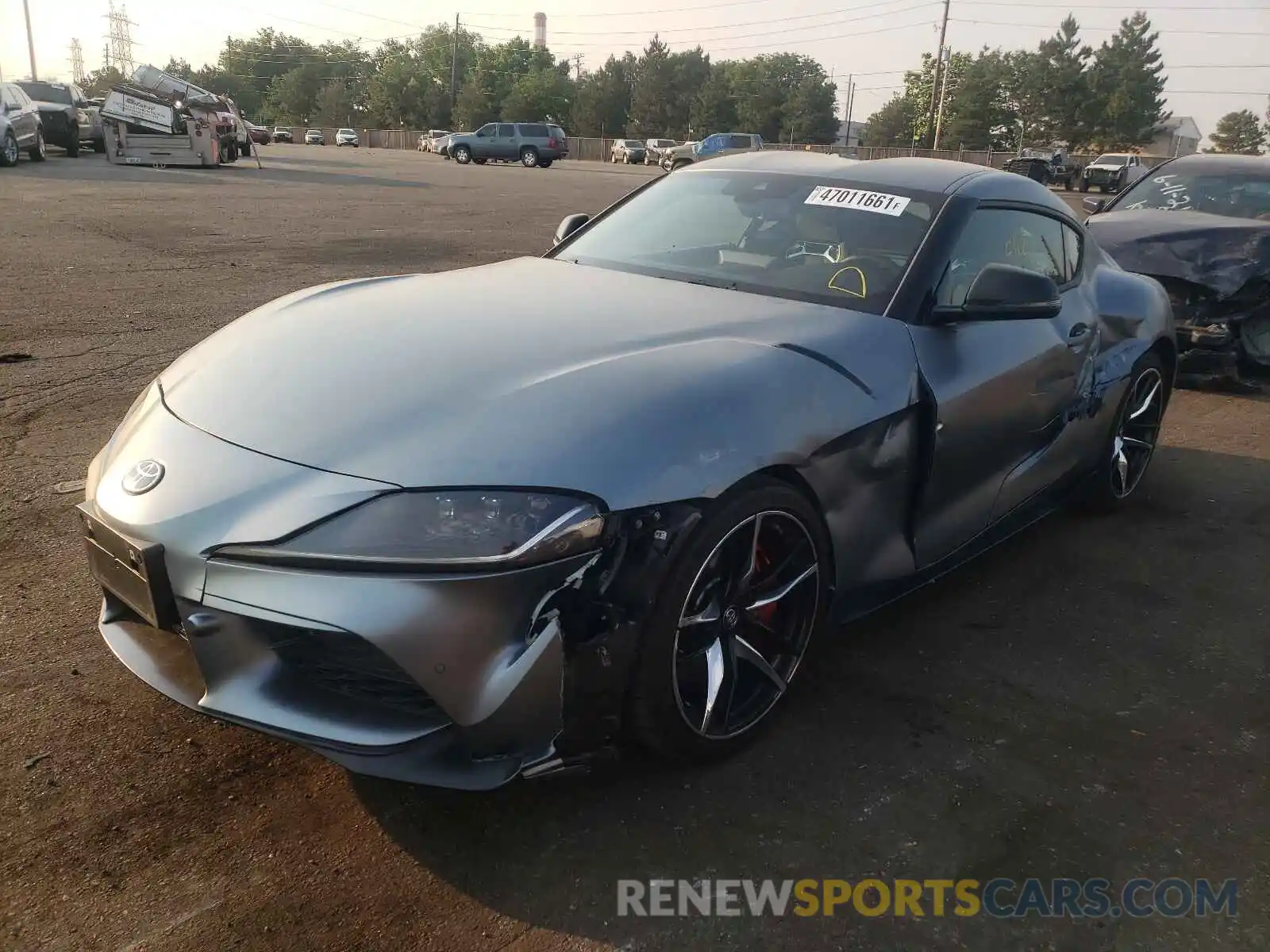 2 Photograph of a damaged car WZ1DB4C08LW033541 TOYOTA SUPRA 2020