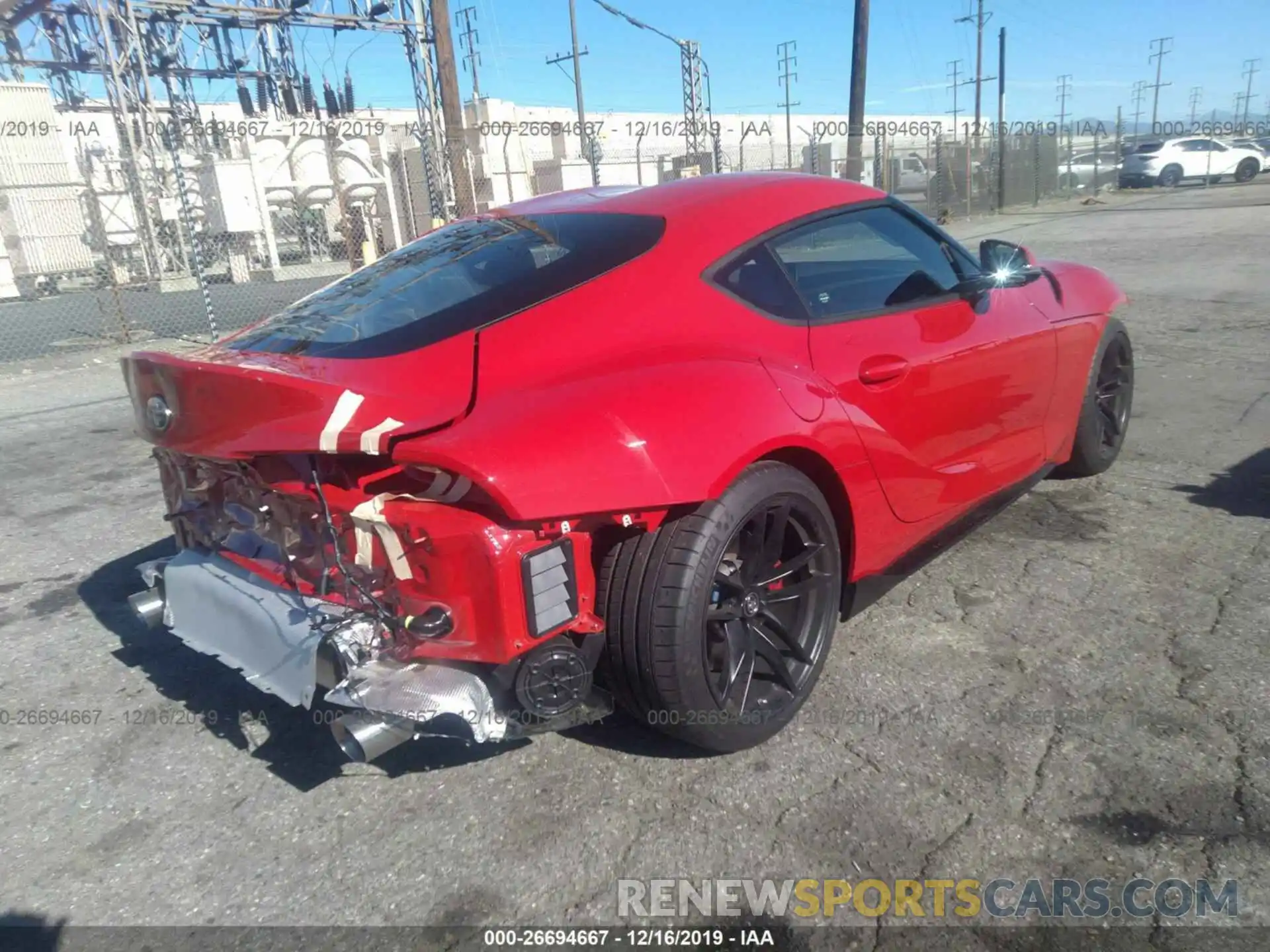 4 Photograph of a damaged car WZ1DB4C09LW021740 TOYOTA SUPRA 2020