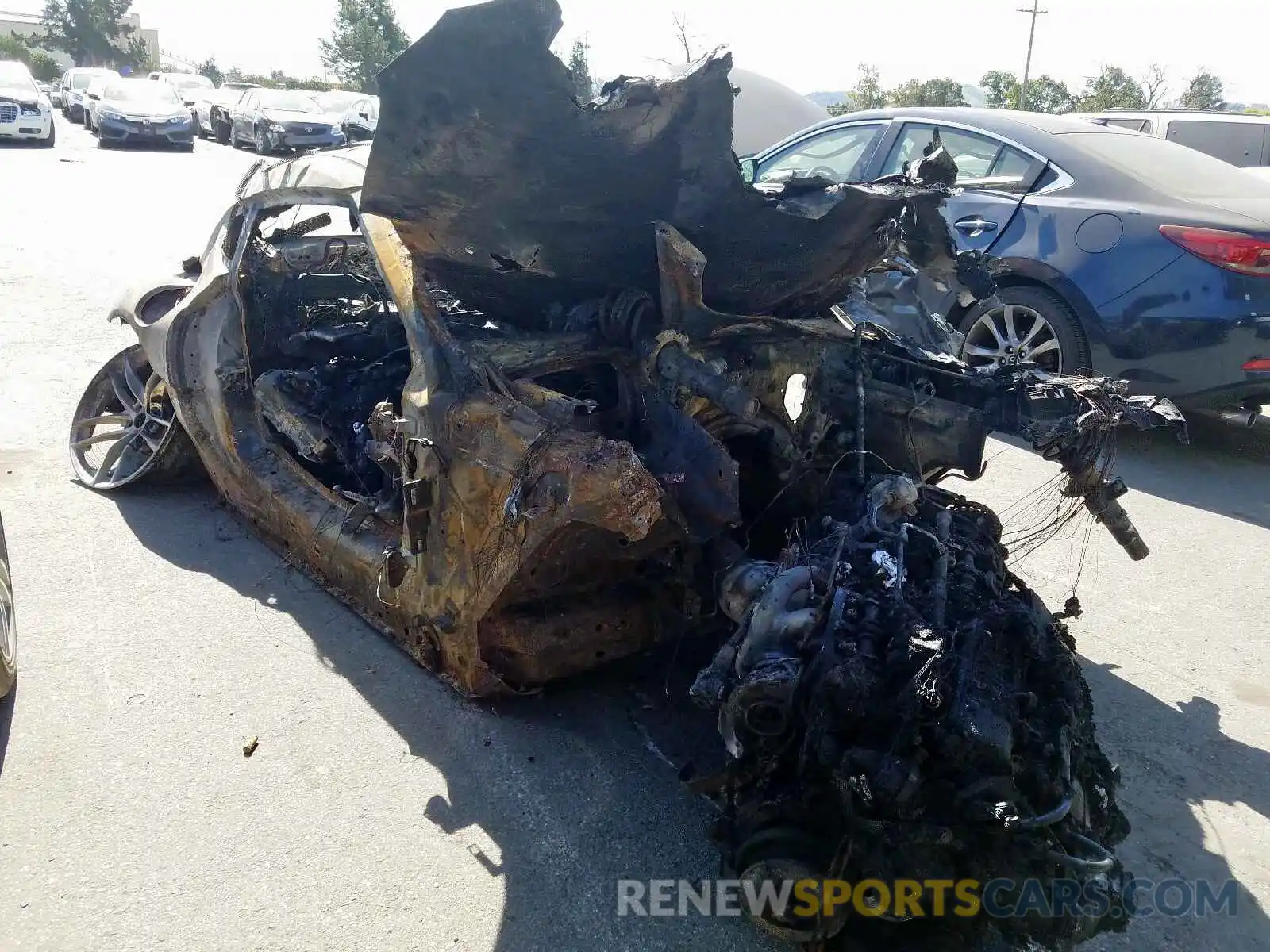 1 Photograph of a damaged car WZ1DB4C09LW024203 TOYOTA SUPRA 2020