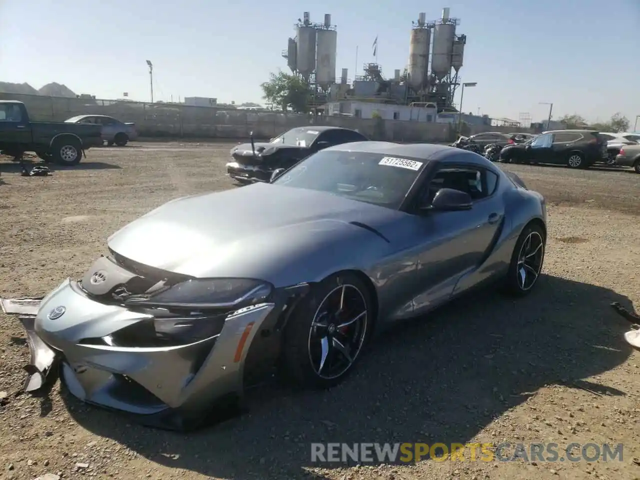 2 Photograph of a damaged car WZ1DB4C09LW024962 TOYOTA SUPRA 2020