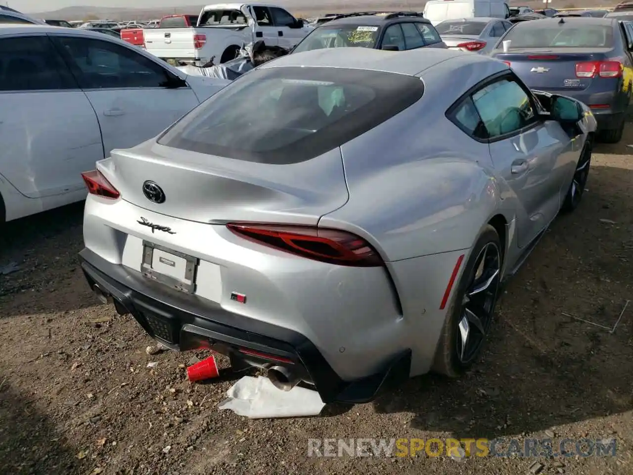 4 Photograph of a damaged car WZ1DB4C09LW026503 TOYOTA SUPRA 2020