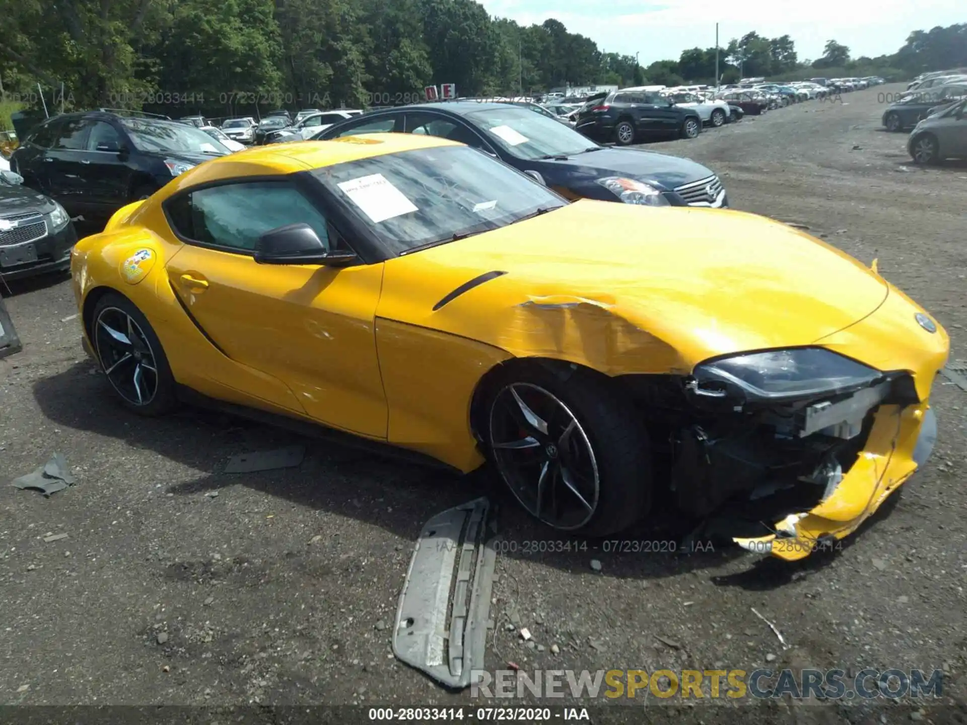 6 Photograph of a damaged car WZ1DB4C09LW028025 TOYOTA SUPRA 2020