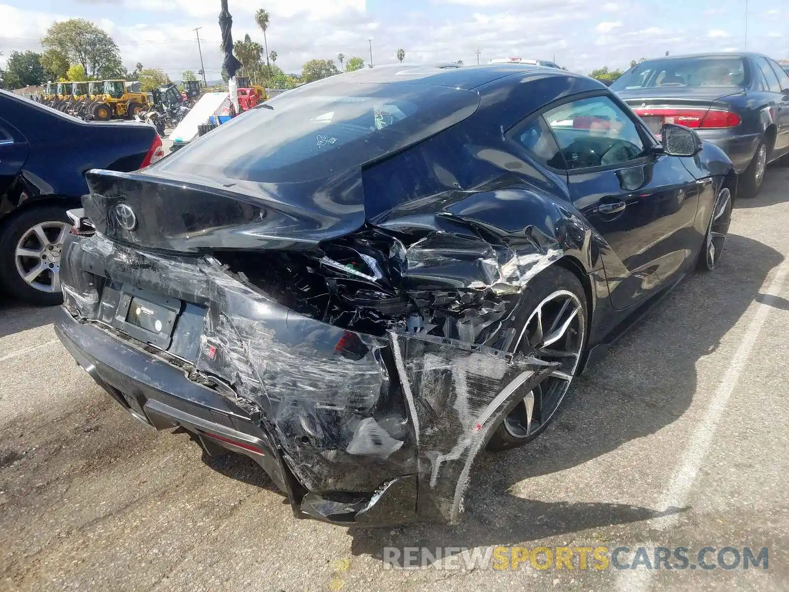 4 Photograph of a damaged car WZ1DB4C09LW030776 TOYOTA SUPRA 2020