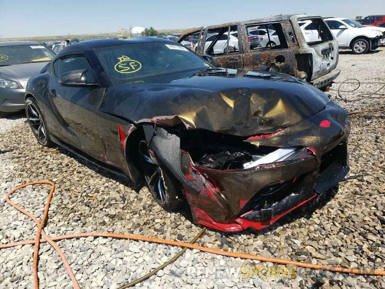 1 Photograph of a damaged car WZ1DB4C0XLW024761 TOYOTA SUPRA 2020