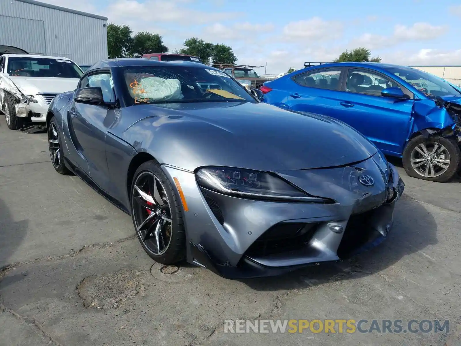 1 Photograph of a damaged car WZ1DB4C0XLW029135 TOYOTA SUPRA 2020