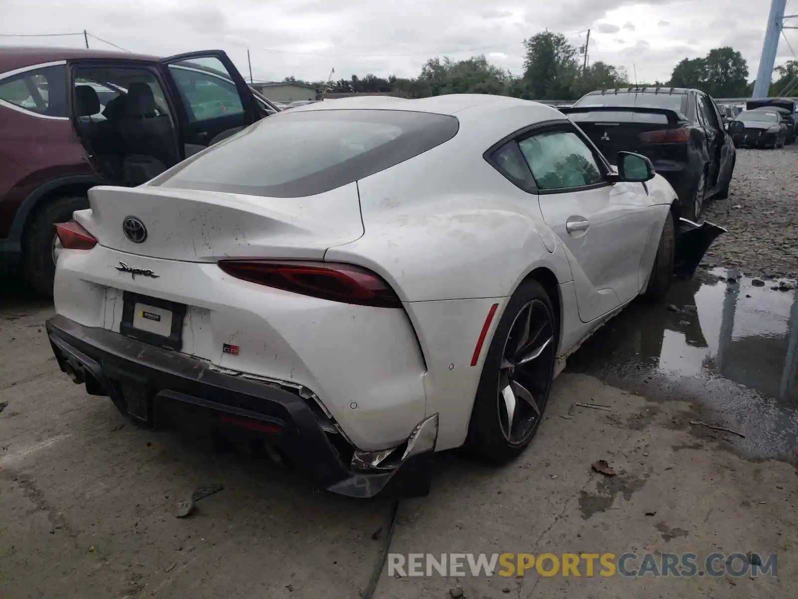 4 Photograph of a damaged car WZ1DB4C0XLW030172 TOYOTA SUPRA 2020