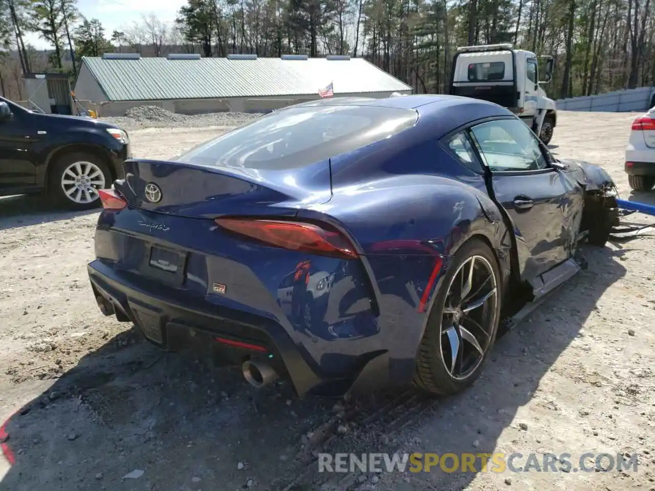 4 Photograph of a damaged car WZ1DB4C0XLW031354 TOYOTA SUPRA 2020