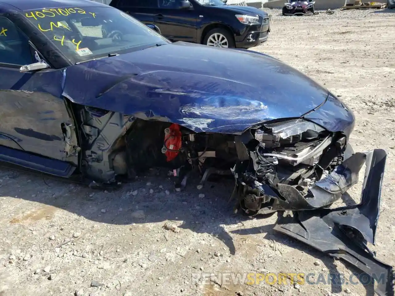 9 Photograph of a damaged car WZ1DB4C0XLW031354 TOYOTA SUPRA 2020