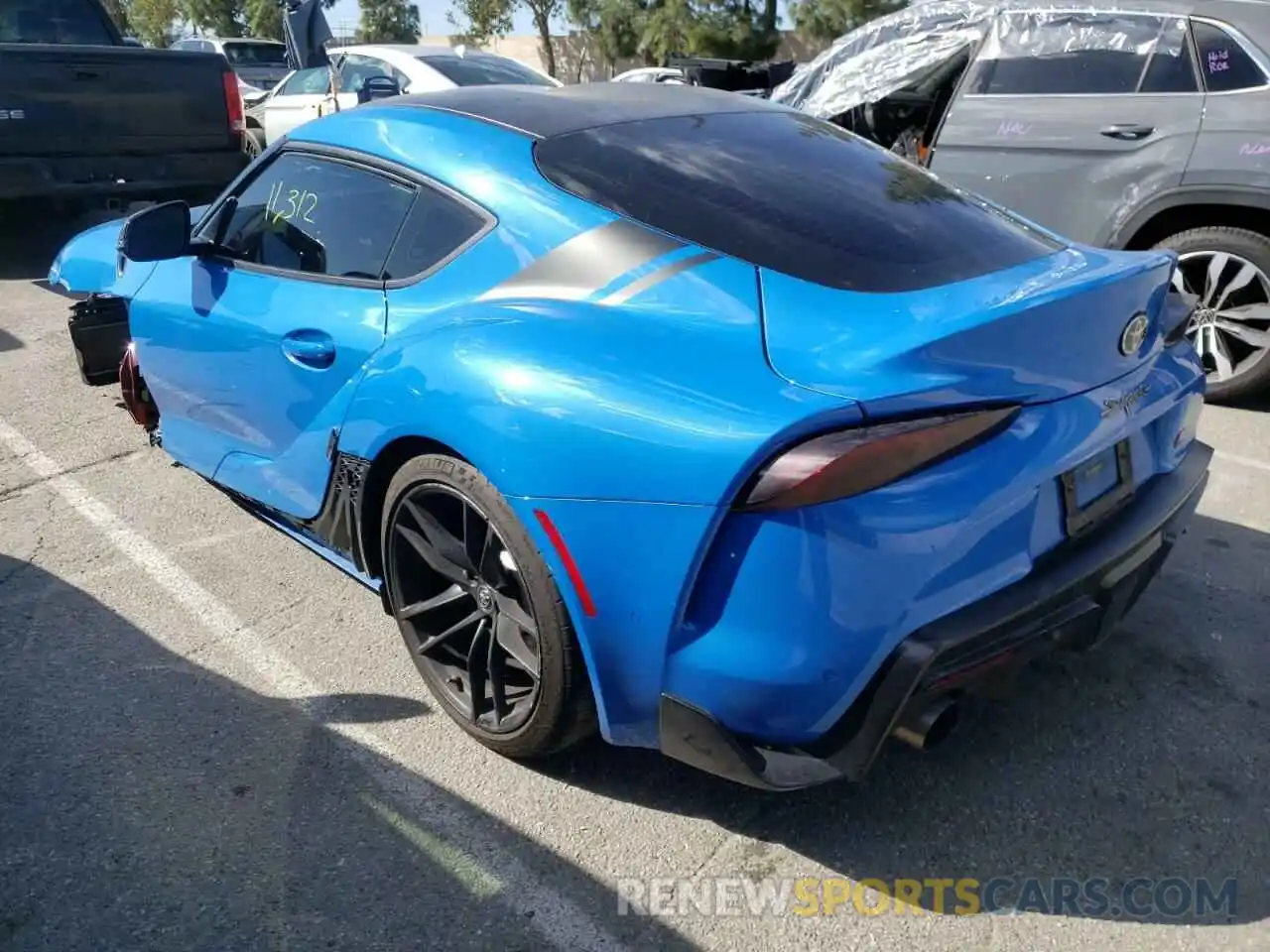 3 Photograph of a damaged car WZ1DB0C00MW036914 TOYOTA SUPRA 2021