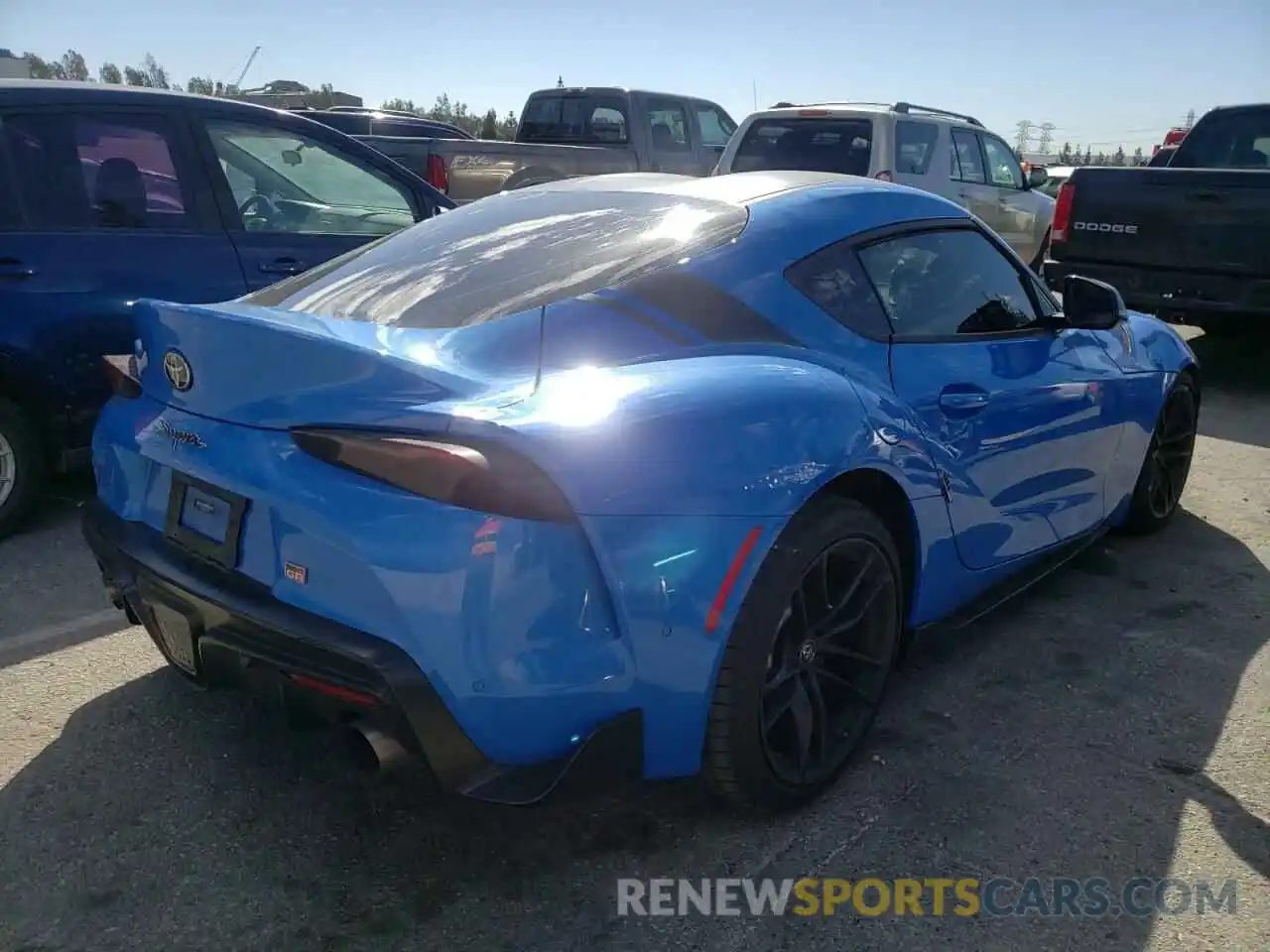 4 Photograph of a damaged car WZ1DB0C00MW036914 TOYOTA SUPRA 2021