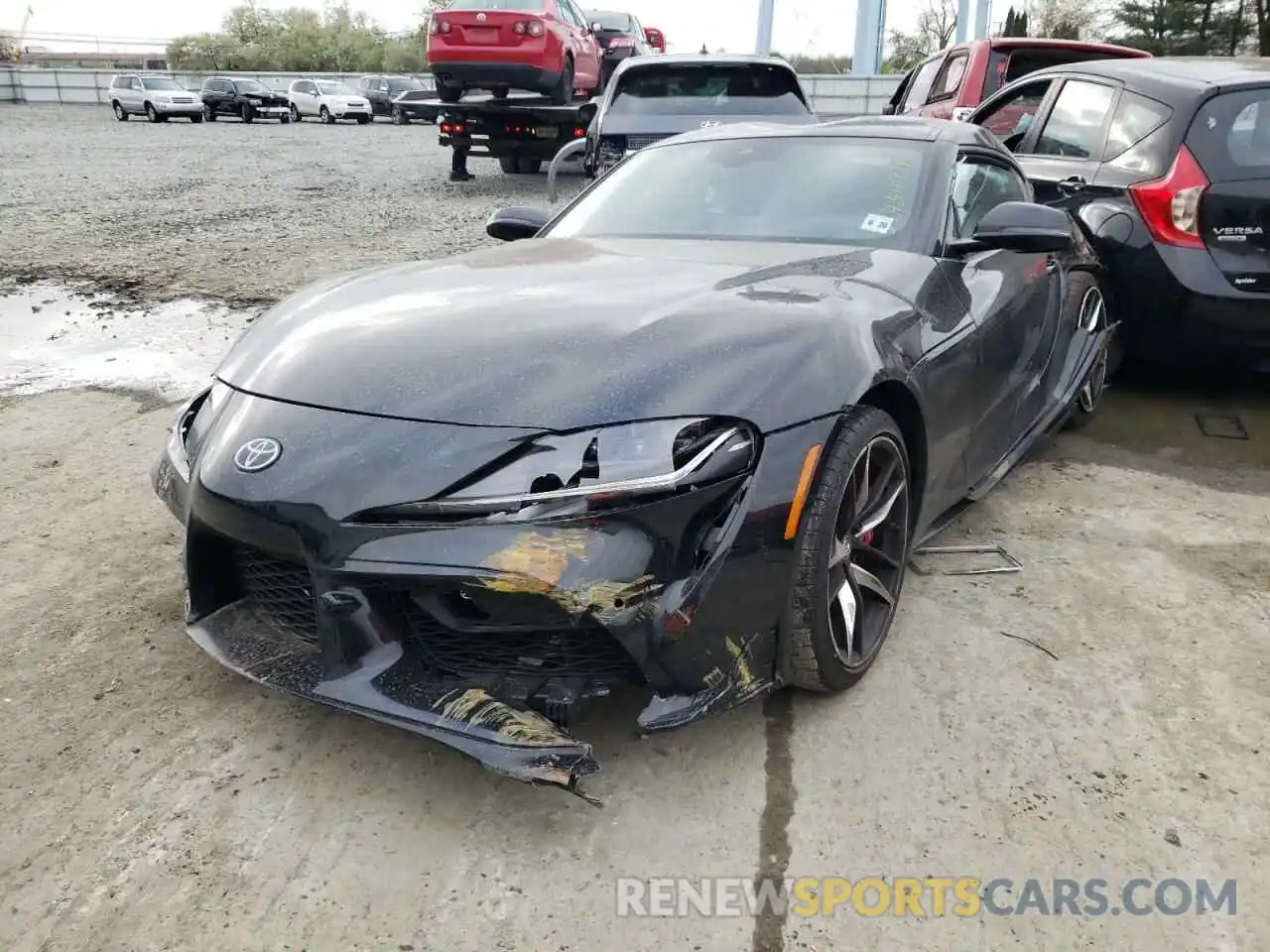 2 Photograph of a damaged car WZ1DB0C00MW037948 TOYOTA SUPRA 2021