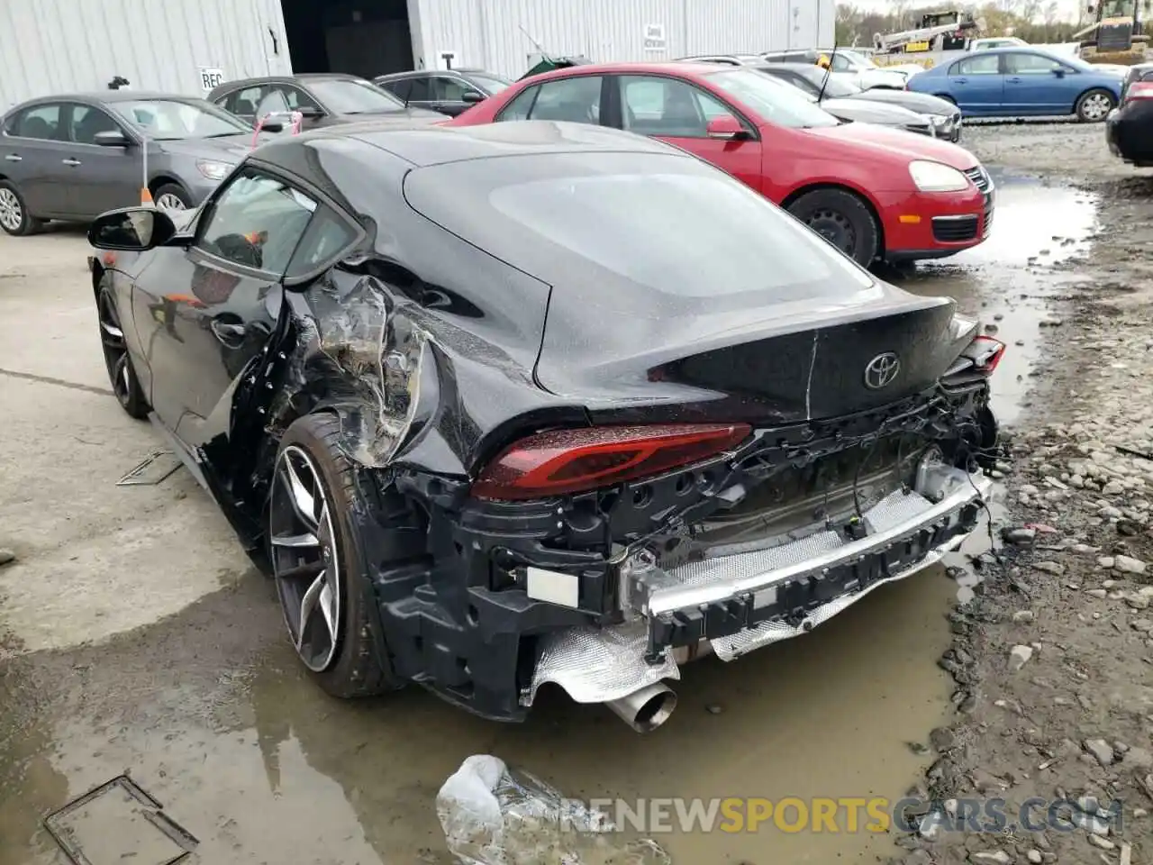 3 Photograph of a damaged car WZ1DB0C00MW037948 TOYOTA SUPRA 2021