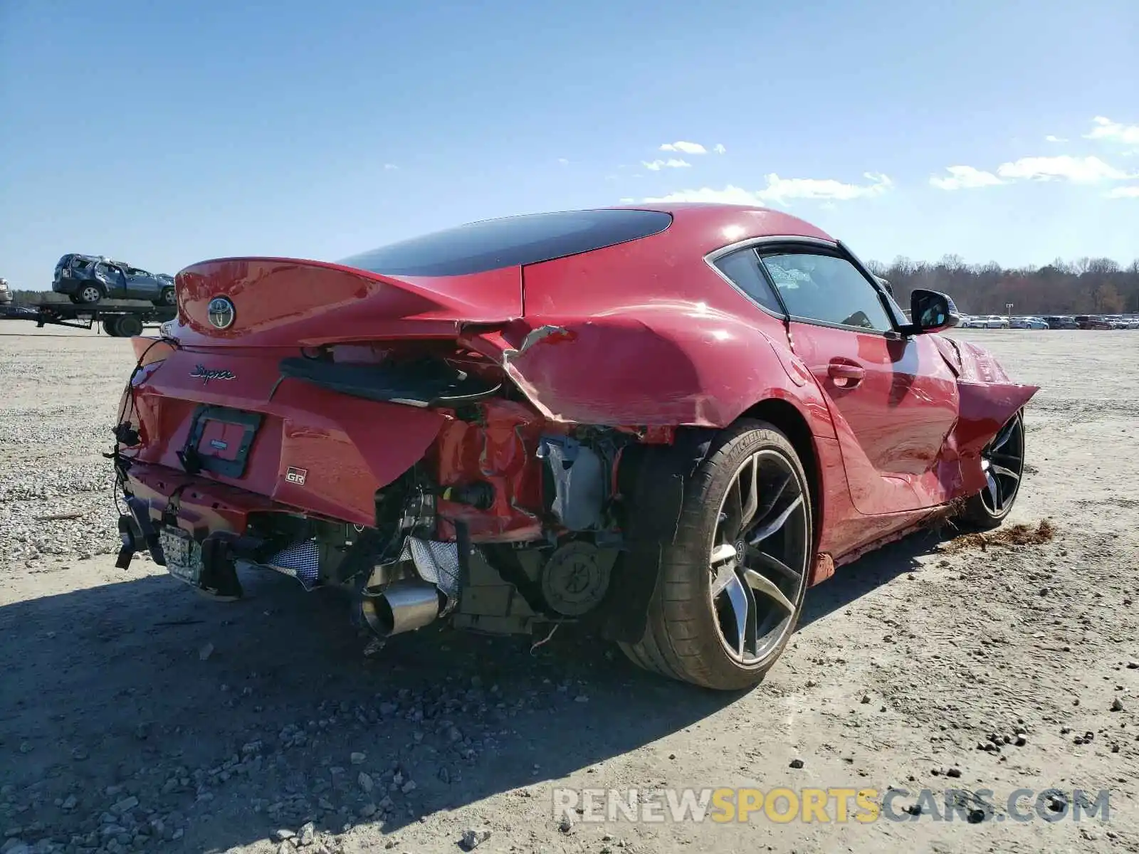 4 Photograph of a damaged car WZ1DB0C00MW038517 TOYOTA SUPRA 2021