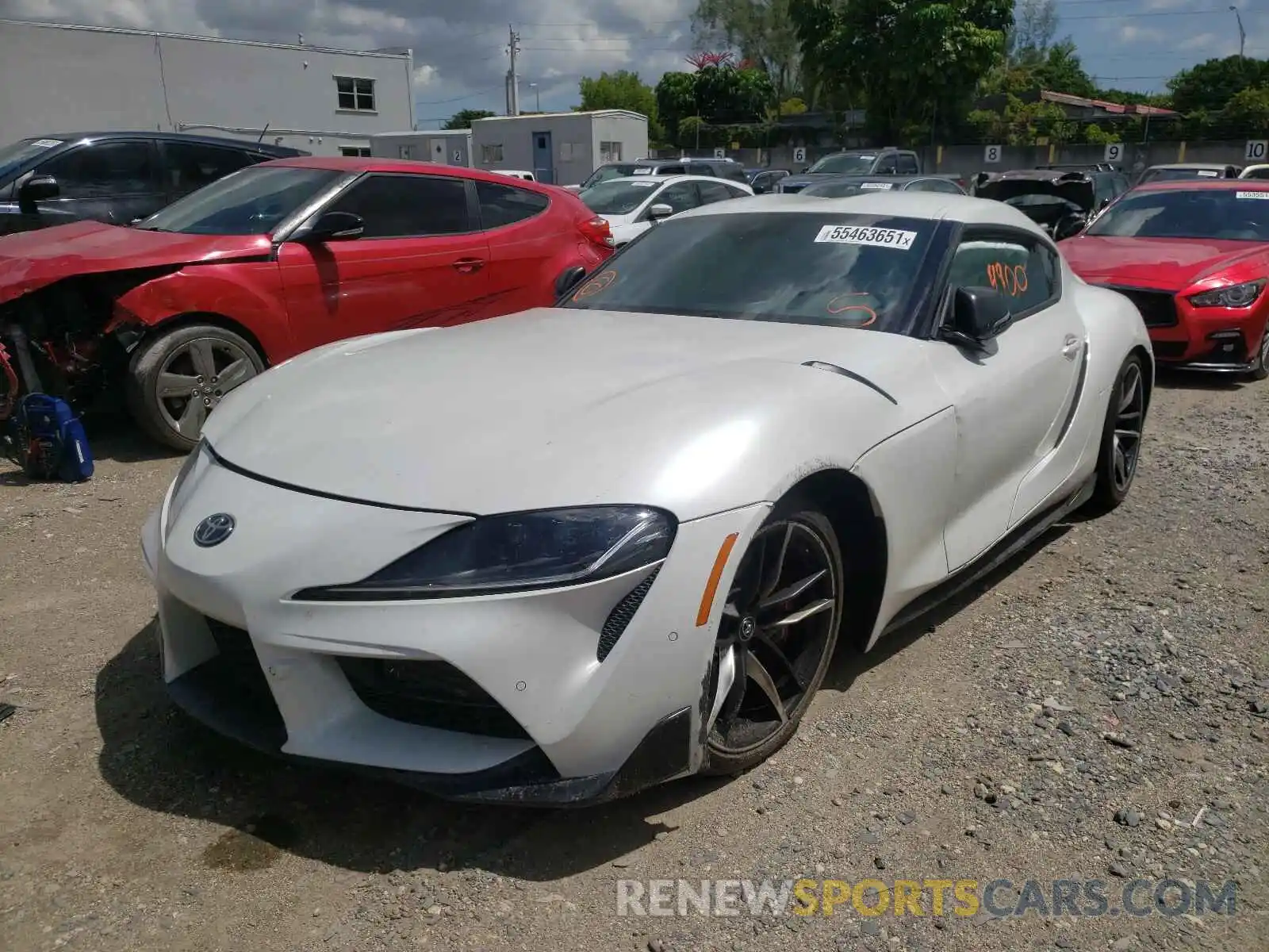 2 Photograph of a damaged car WZ1DB0C00MW040316 TOYOTA SUPRA 2021