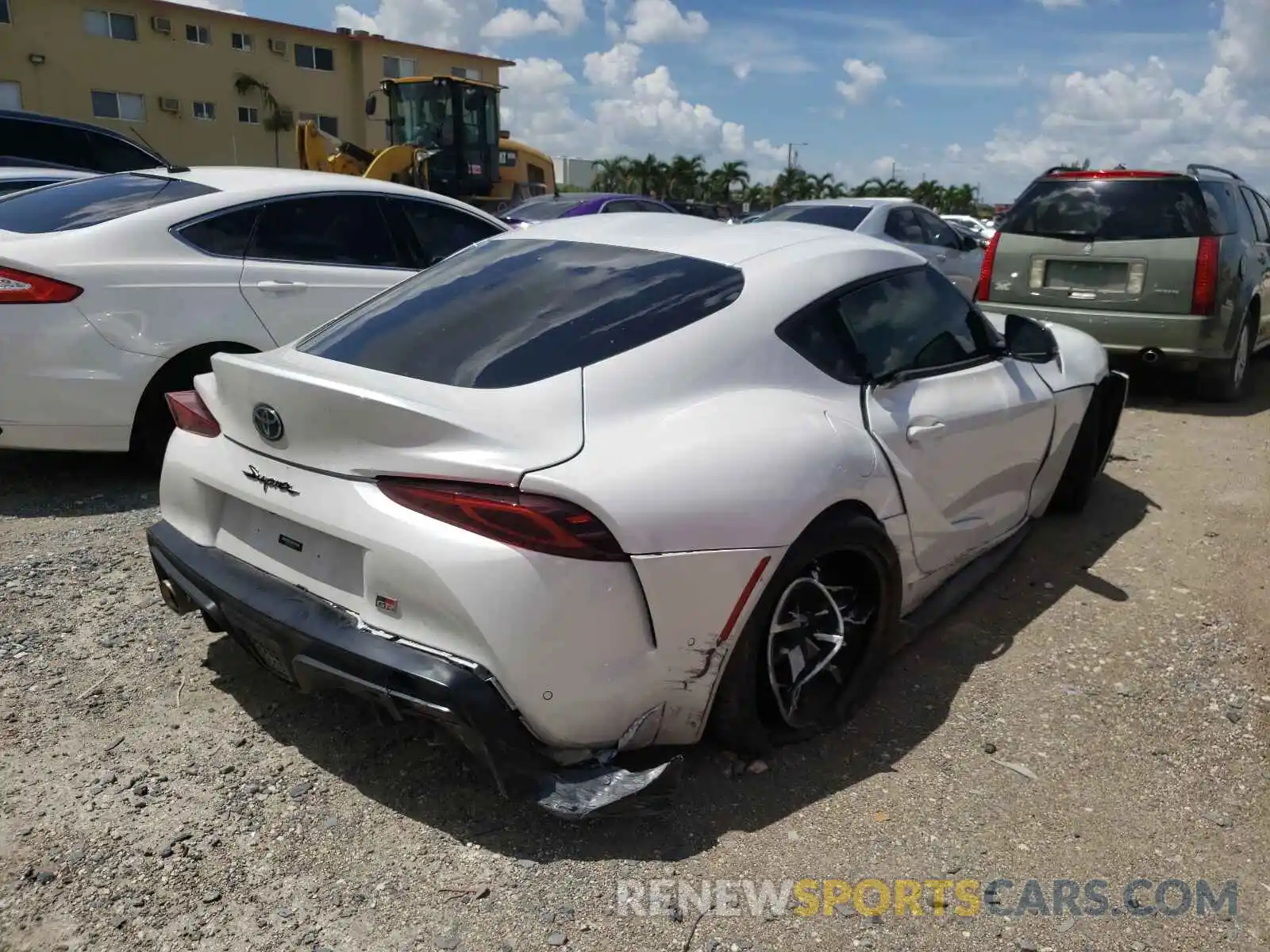 4 Photograph of a damaged car WZ1DB0C00MW040316 TOYOTA SUPRA 2021