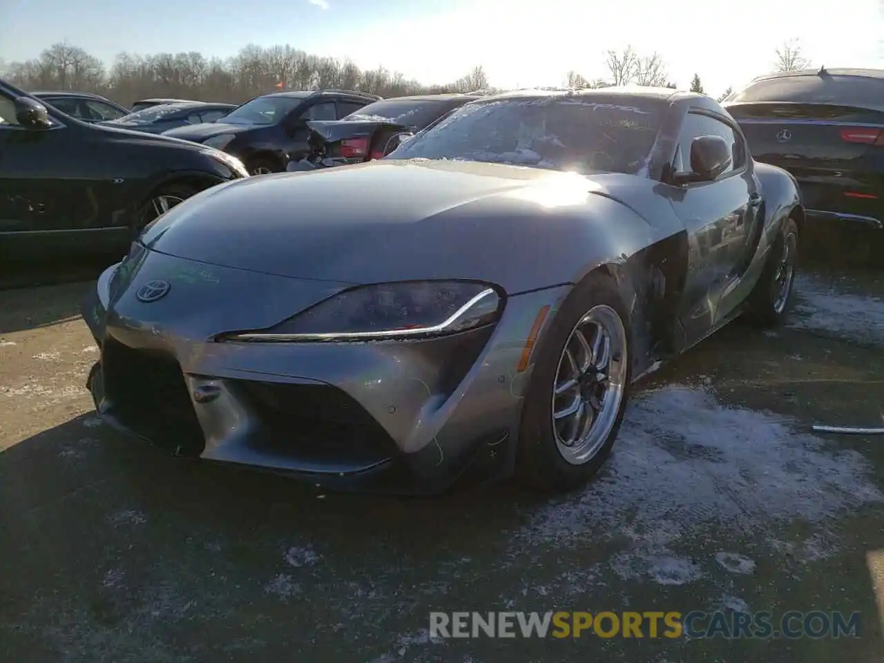 2 Photograph of a damaged car WZ1DB0C00MW041241 TOYOTA SUPRA 2021