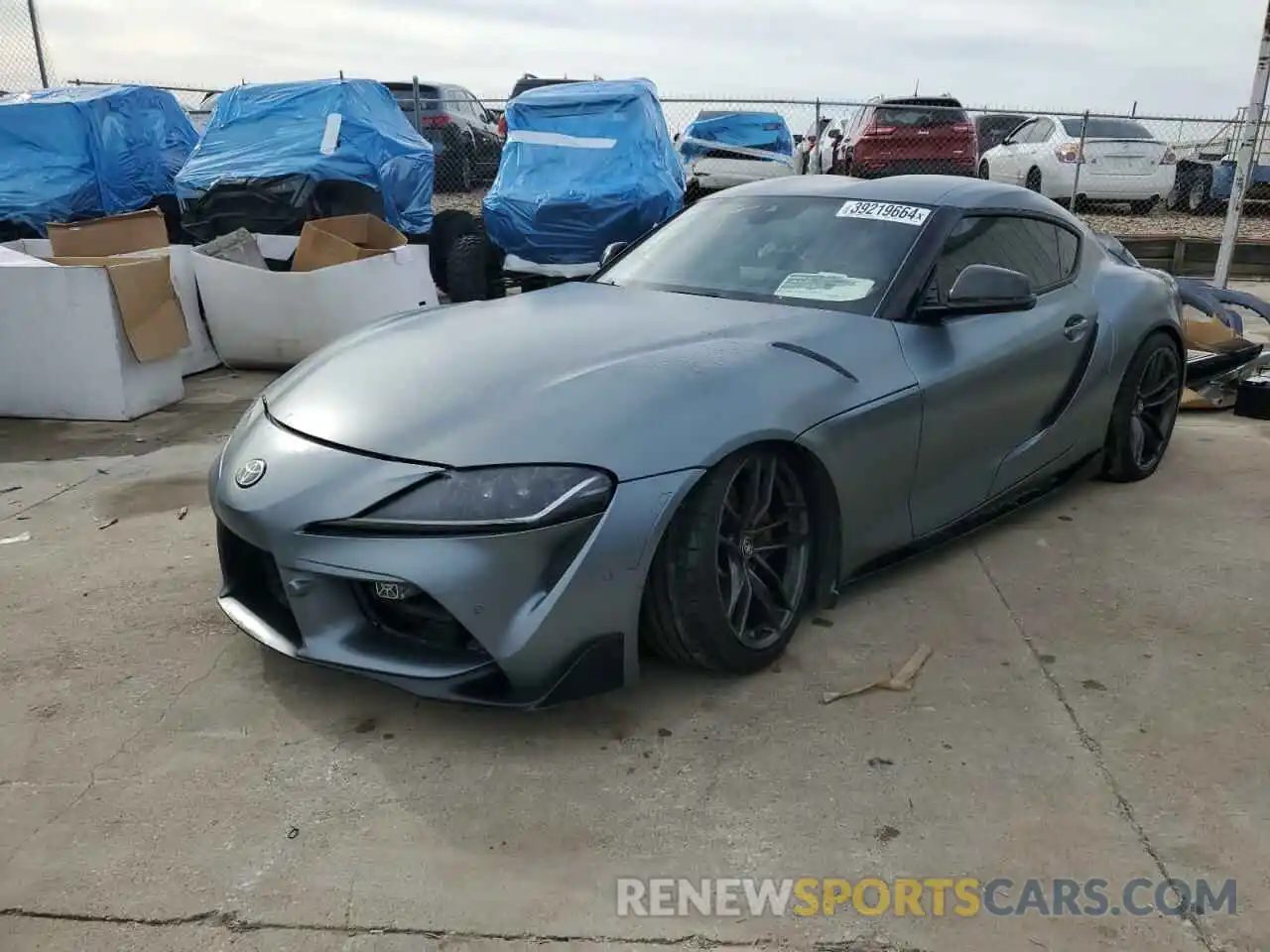 1 Photograph of a damaged car WZ1DB0C00MW045368 TOYOTA SUPRA 2021