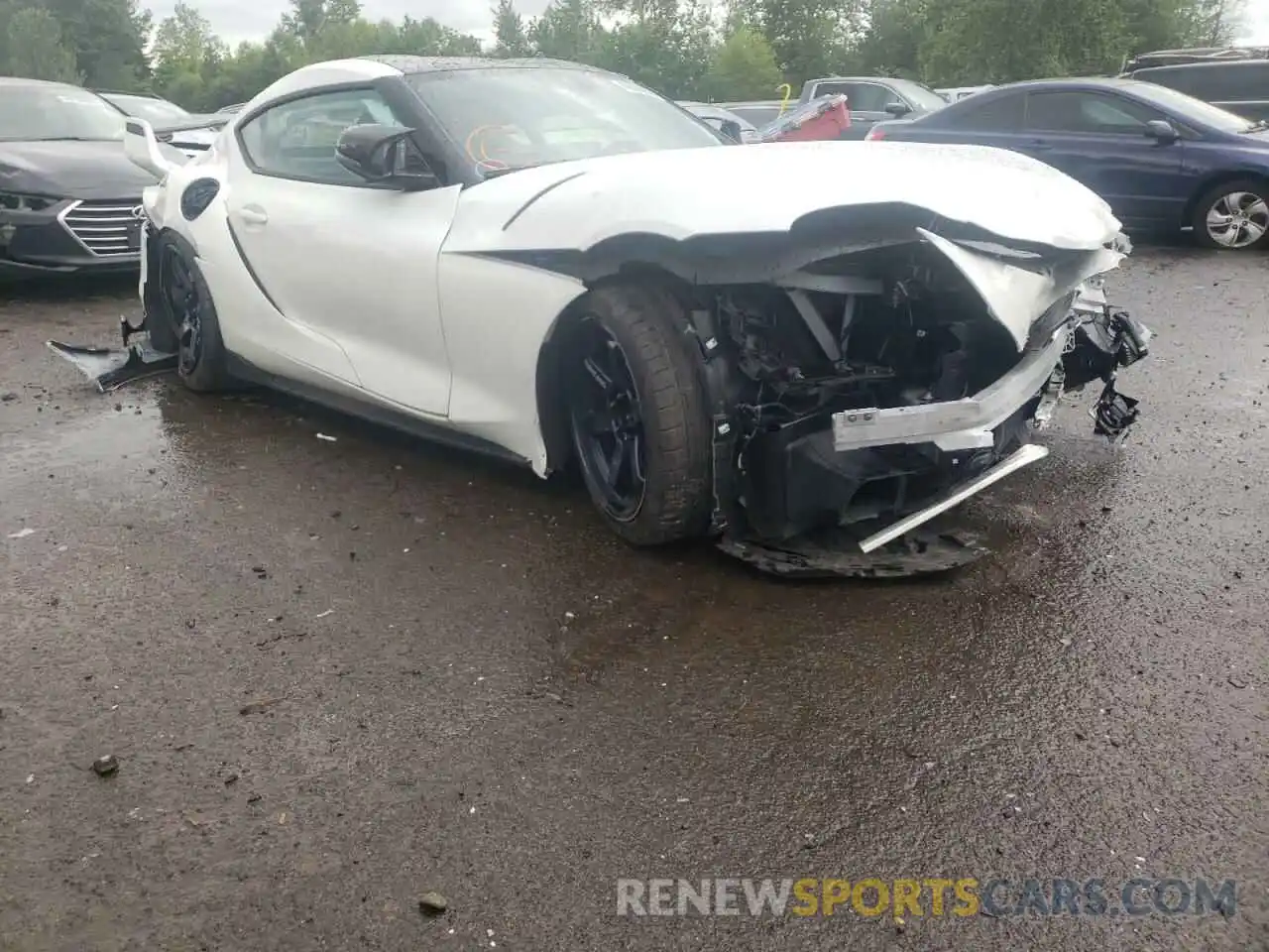 1 Photograph of a damaged car WZ1DB0C01MW034430 TOYOTA SUPRA 2021