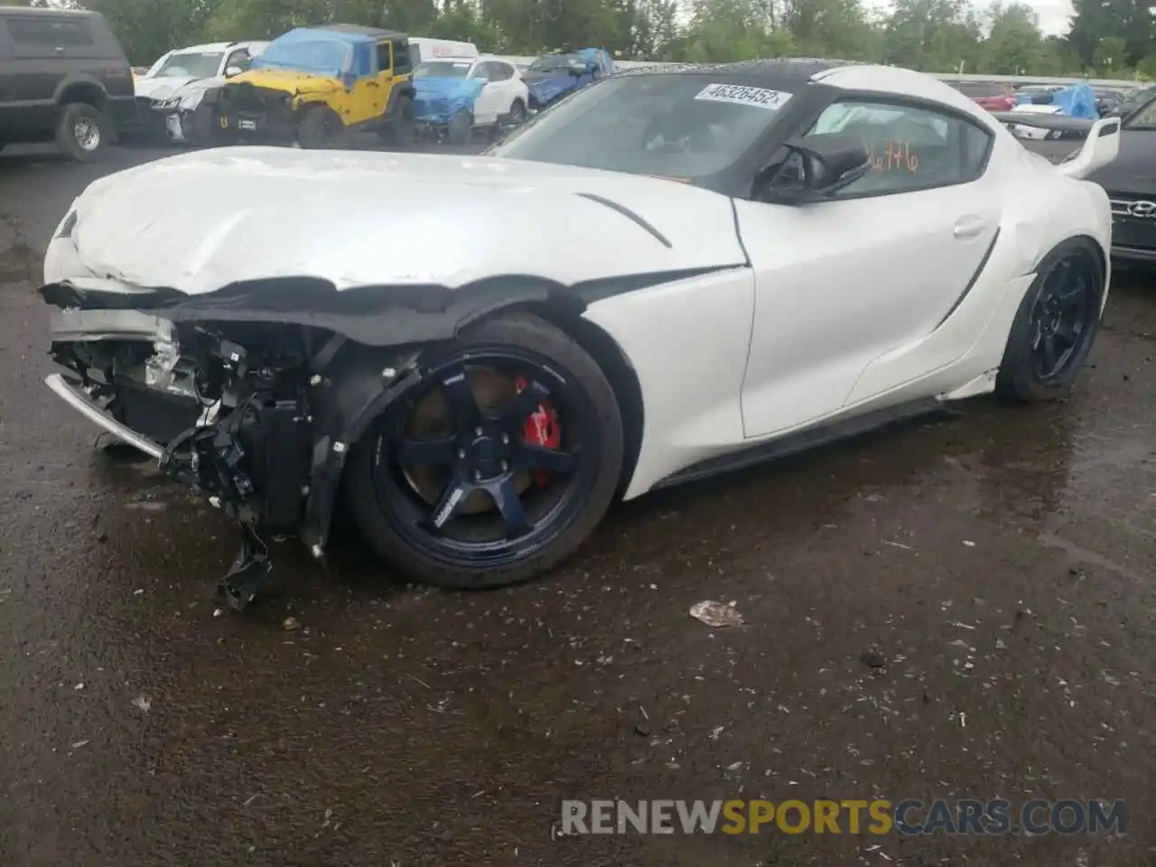 2 Photograph of a damaged car WZ1DB0C01MW034430 TOYOTA SUPRA 2021