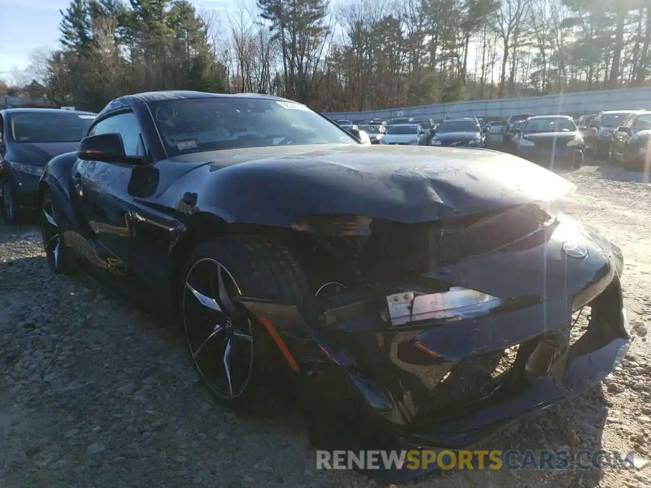 1 Photograph of a damaged car WZ1DB0C01MW034881 TOYOTA SUPRA 2021