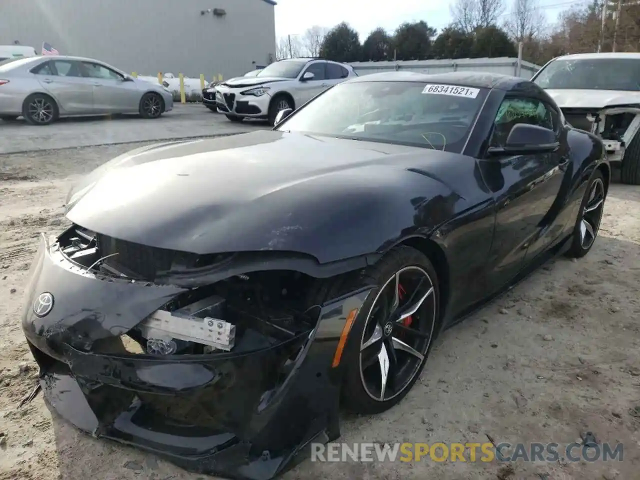 2 Photograph of a damaged car WZ1DB0C01MW034881 TOYOTA SUPRA 2021