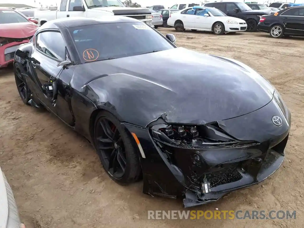 1 Photograph of a damaged car WZ1DB0C01MW037022 TOYOTA SUPRA 2021