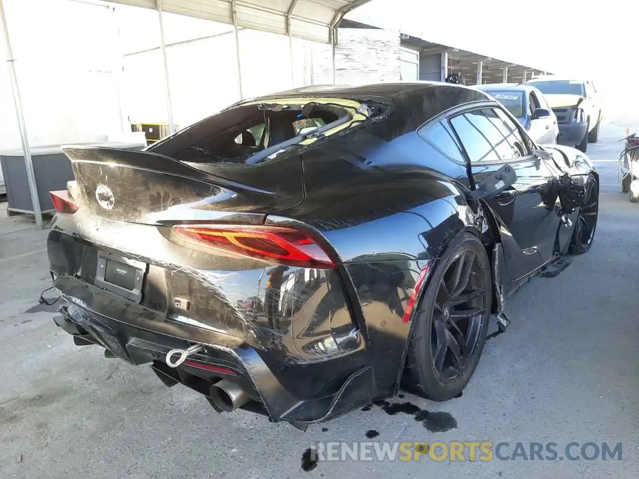 4 Photograph of a damaged car WZ1DB0C01MW037022 TOYOTA SUPRA 2021