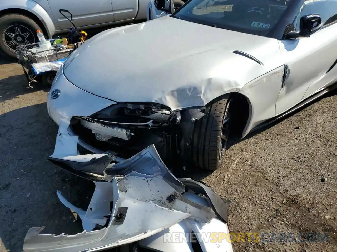 9 Photograph of a damaged car WZ1DB0C01MW042138 TOYOTA SUPRA 2021