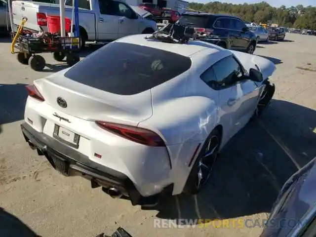 4 Photograph of a damaged car WZ1DB0C01MW042902 TOYOTA SUPRA 2021