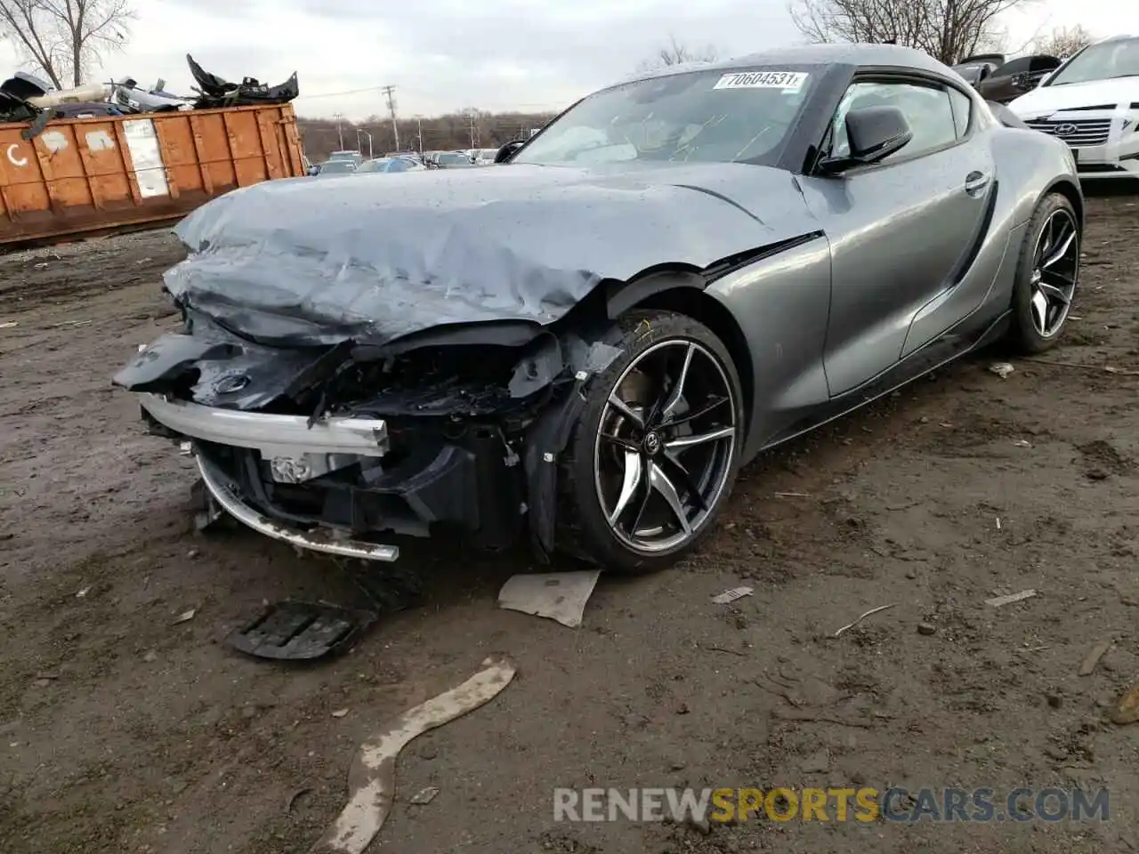 2 Photograph of a damaged car WZ1DB0C01MW043595 TOYOTA SUPRA 2021