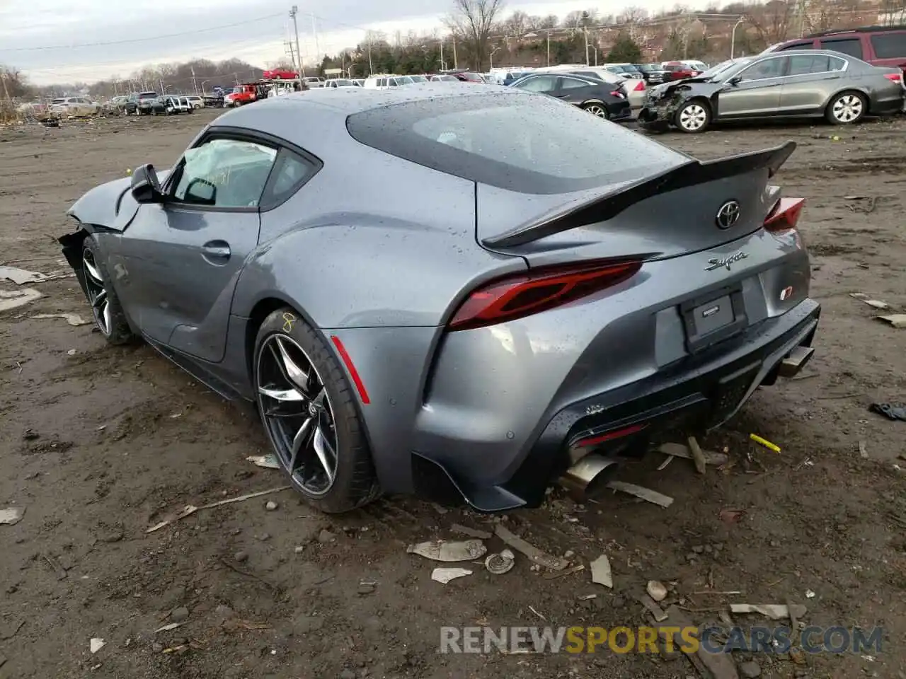 3 Photograph of a damaged car WZ1DB0C01MW043595 TOYOTA SUPRA 2021