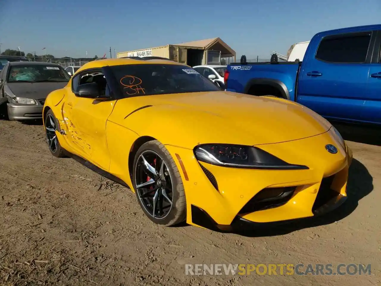 1 Photograph of a damaged car WZ1DB0C02MW035120 TOYOTA SUPRA 2021