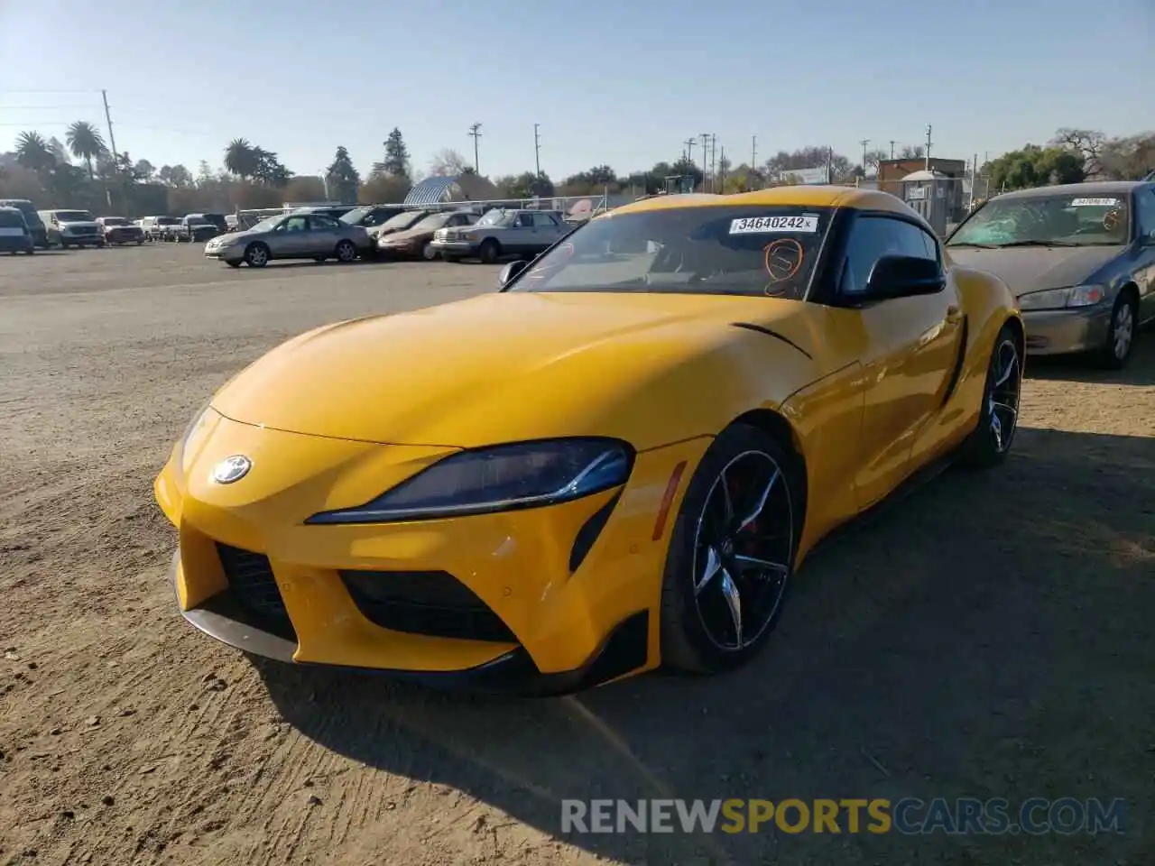 2 Photograph of a damaged car WZ1DB0C02MW035120 TOYOTA SUPRA 2021