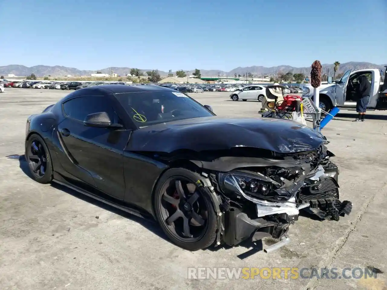 1 Photograph of a damaged car WZ1DB0C02MW037028 TOYOTA SUPRA 2021