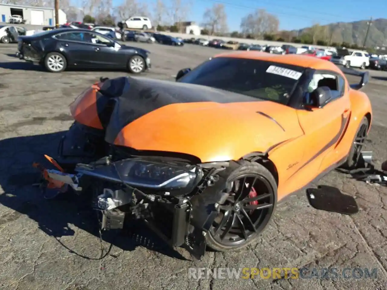 2 Photograph of a damaged car WZ1DB0C02MW037563 TOYOTA SUPRA 2021