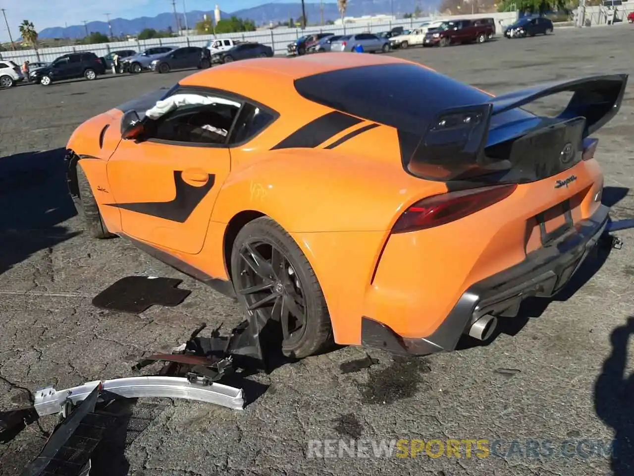 3 Photograph of a damaged car WZ1DB0C02MW037563 TOYOTA SUPRA 2021