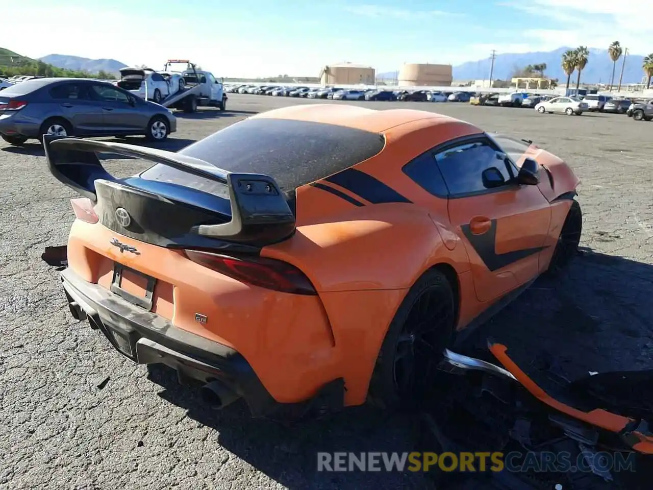 4 Photograph of a damaged car WZ1DB0C02MW037563 TOYOTA SUPRA 2021