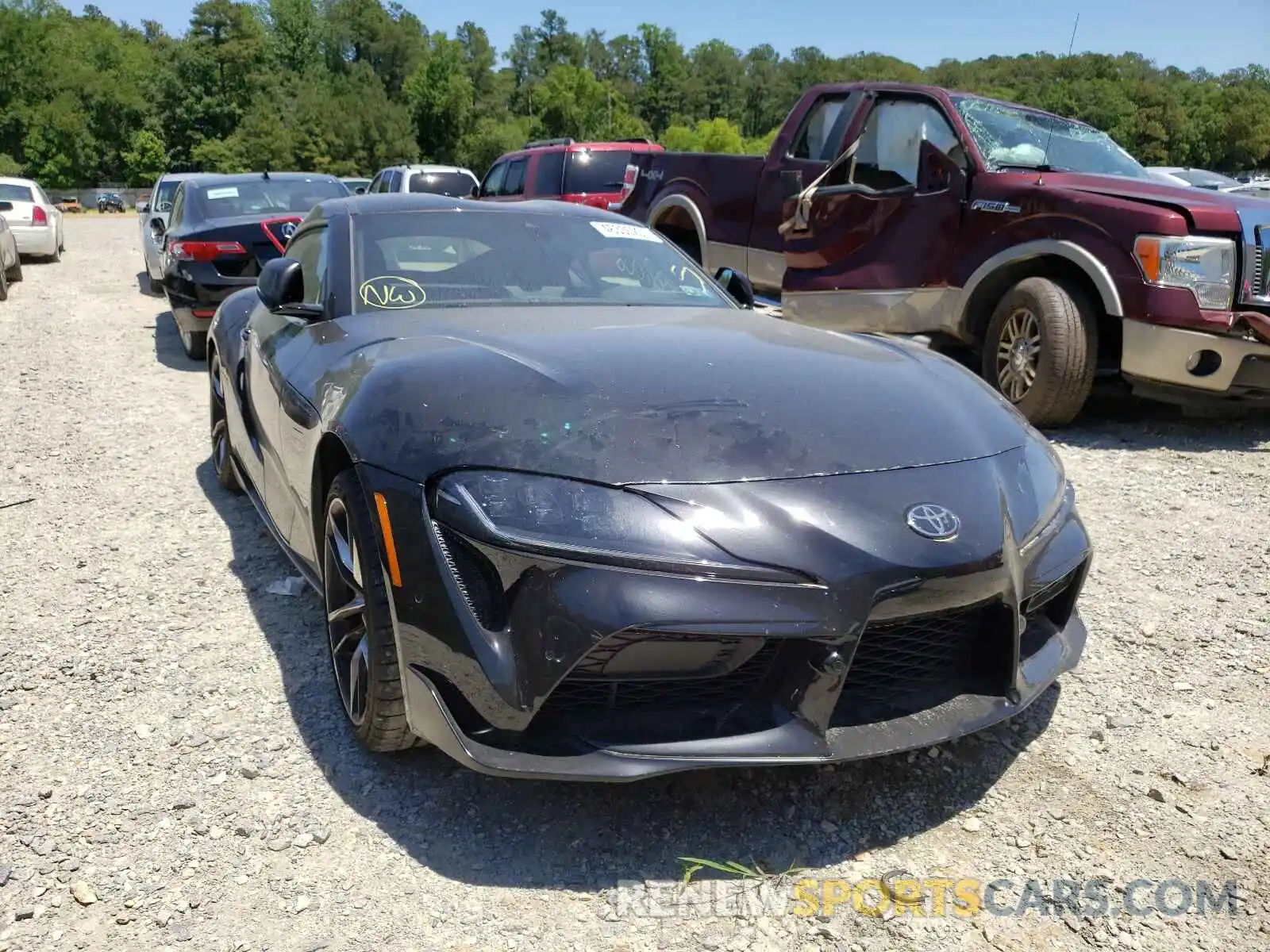 1 Photograph of a damaged car WZ1DB0C02MW038454 TOYOTA SUPRA 2021