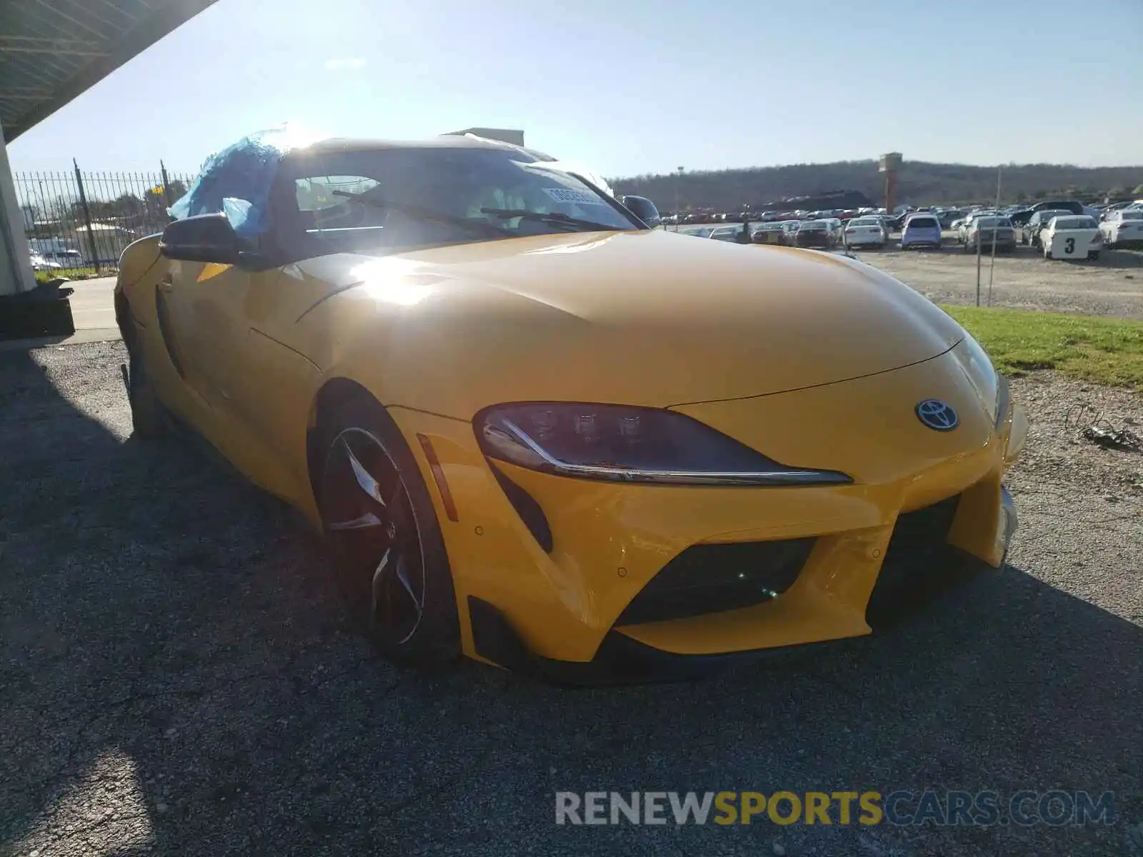 1 Photograph of a damaged car WZ1DB0C02MW040432 TOYOTA SUPRA 2021