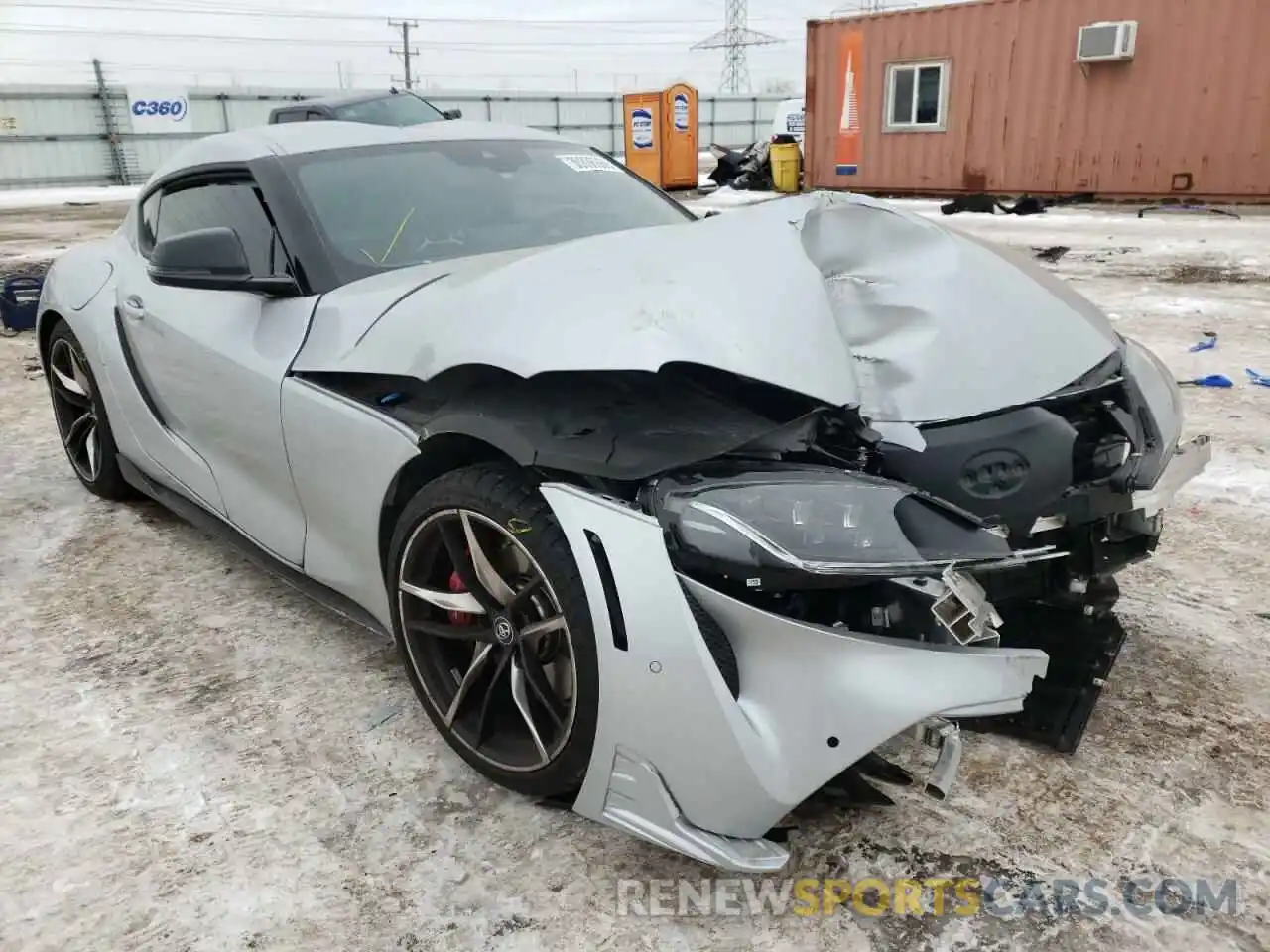 1 Photograph of a damaged car WZ1DB0C02MW040785 TOYOTA SUPRA 2021