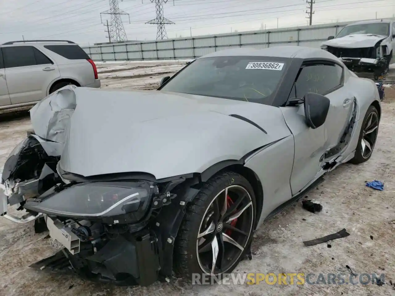 2 Photograph of a damaged car WZ1DB0C02MW040785 TOYOTA SUPRA 2021