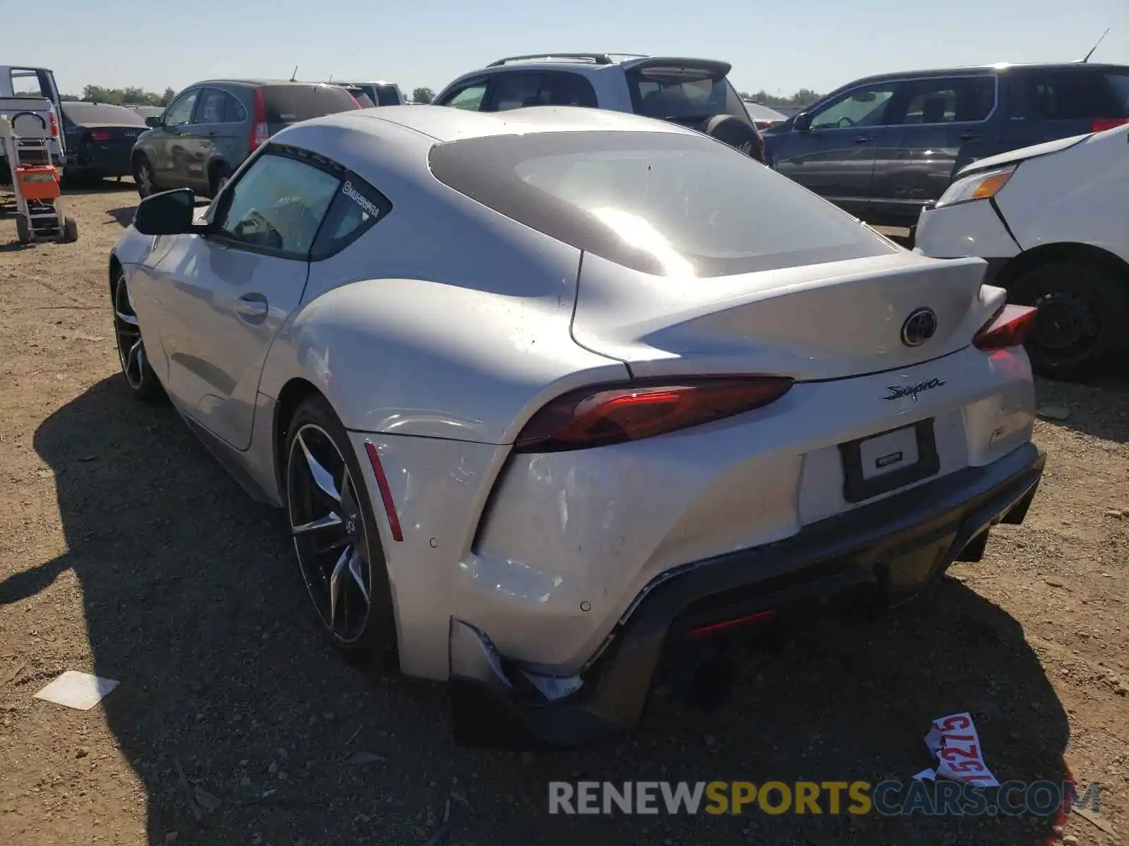 3 Photograph of a damaged car WZ1DB0C03MW043582 TOYOTA SUPRA 2021