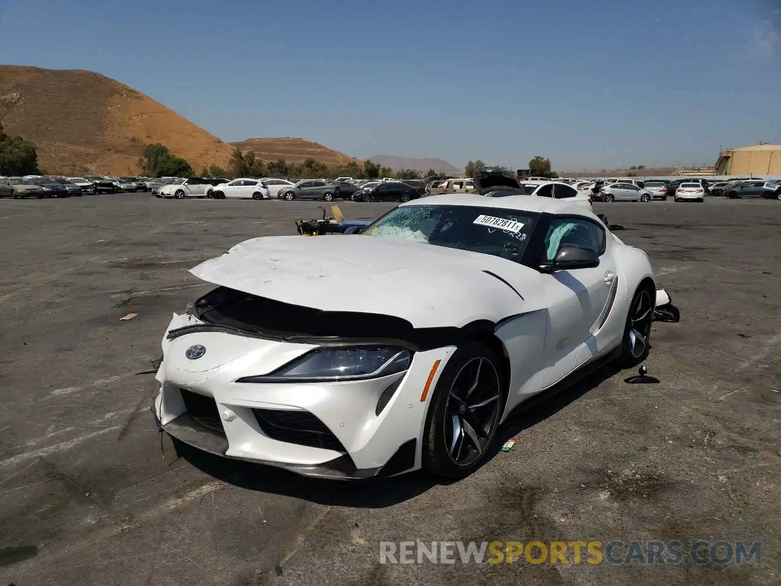 2 Photograph of a damaged car WZ1DB0C03MW044506 TOYOTA SUPRA 2021