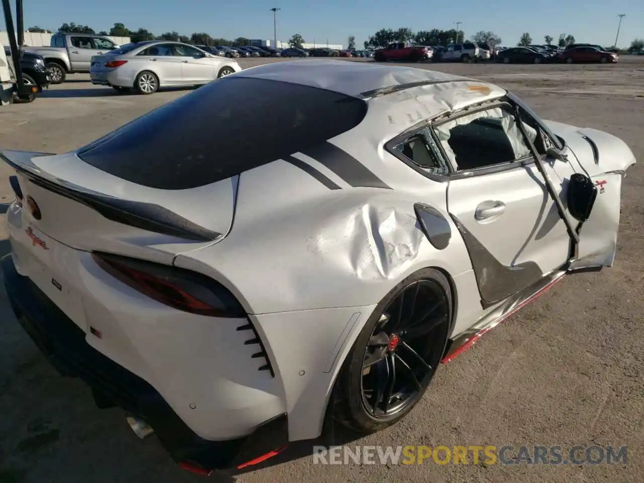 4 Photograph of a damaged car WZ1DB0C03MW044604 TOYOTA SUPRA 2021