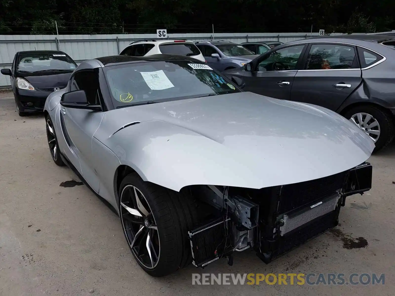 1 Photograph of a damaged car WZ1DB0C04MW038052 TOYOTA SUPRA 2021