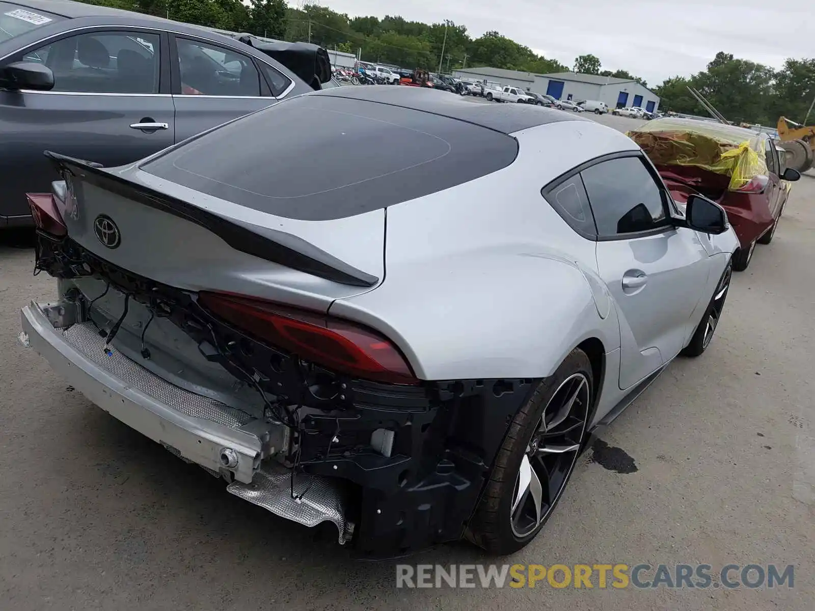 4 Photograph of a damaged car WZ1DB0C04MW038052 TOYOTA SUPRA 2021